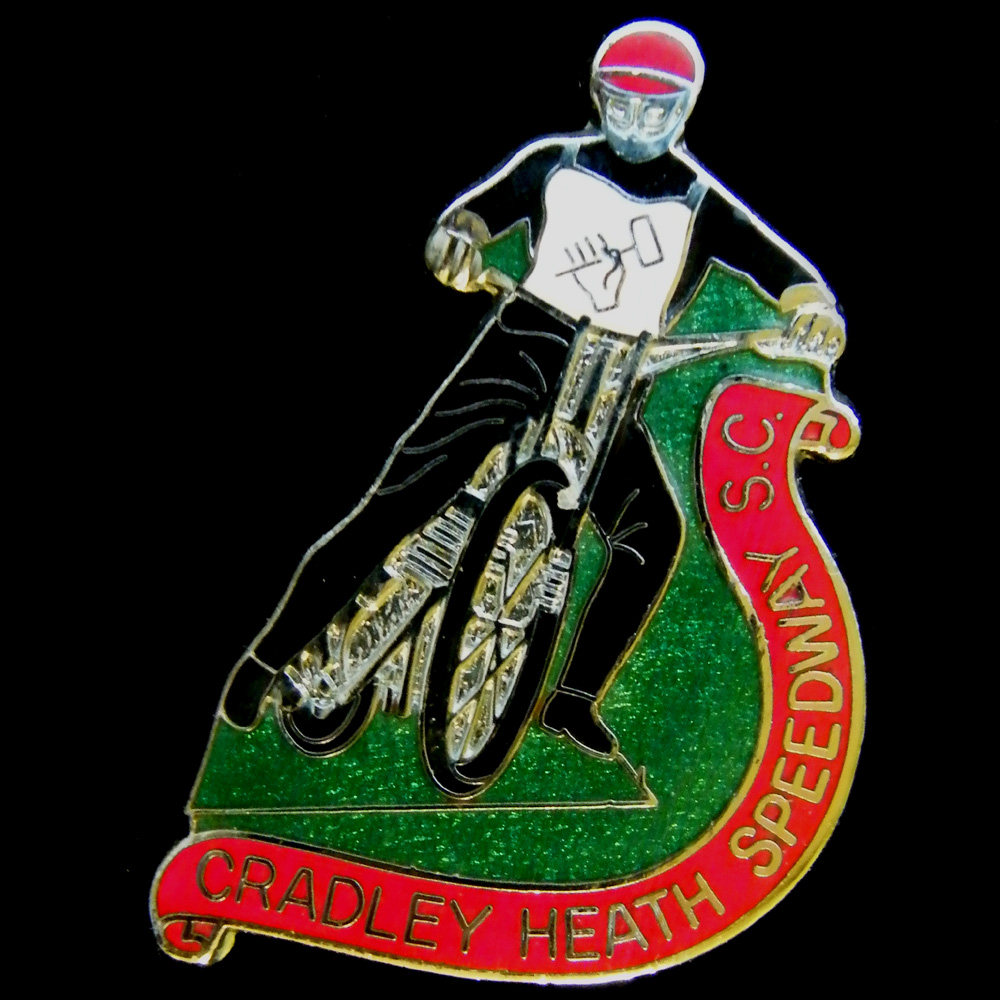 Cradley Heath Speedway pin badge